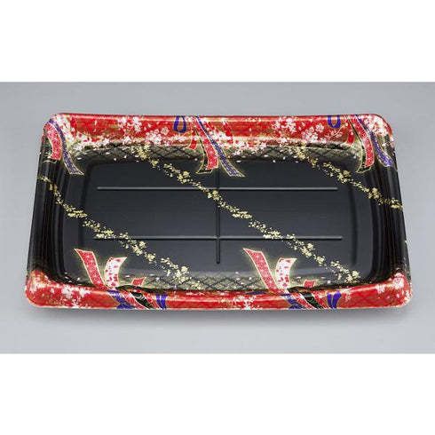 【蓋付き】SFシャチ盛39(結び舞赤) 【本体320枚・蓋320枚セット】